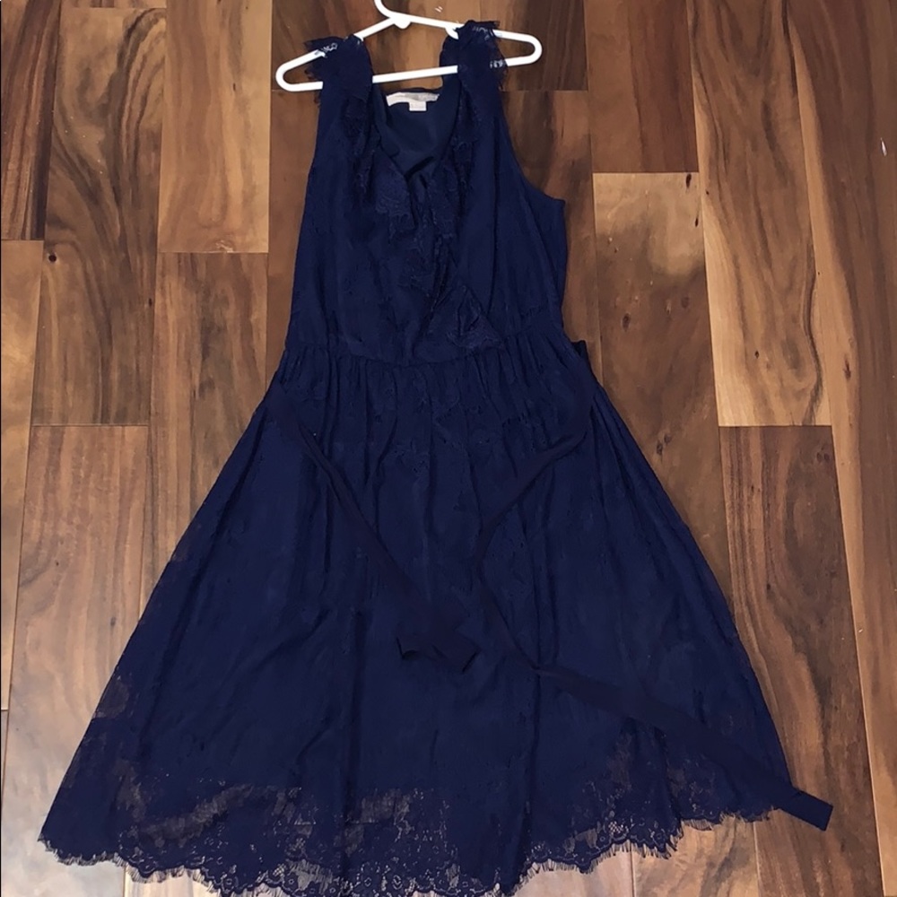 LOVELY BLUE SHORT DRESS